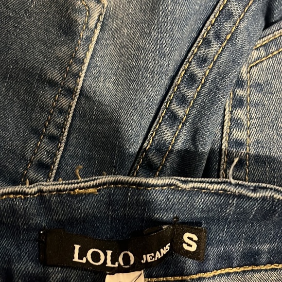 Lolo Jeans Woman’s Blue Jean Shorts Size S - Picture 3 of 4